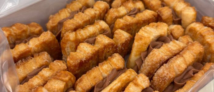 ABANICOS CON CHOCOLATE