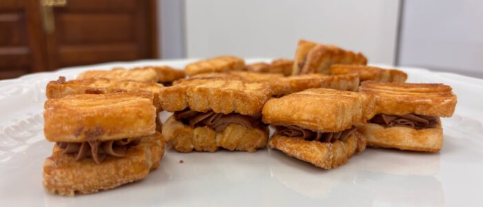 ABANICOS CON CHOCOLATE