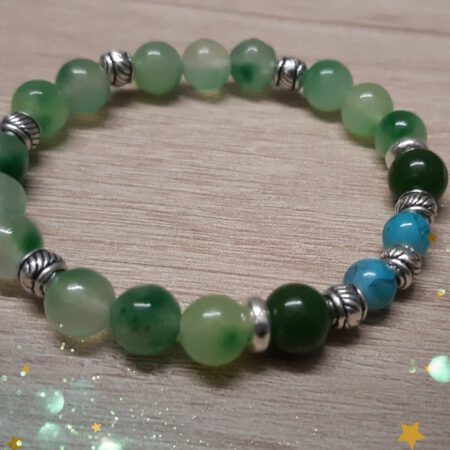Pulsera con cuentas de Cristal.