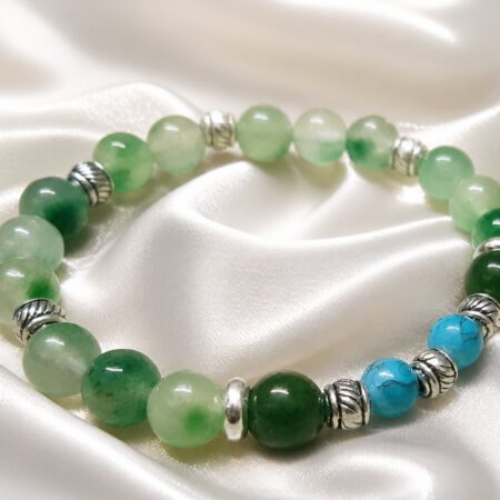 Pulsera con cuentas de Cristal.